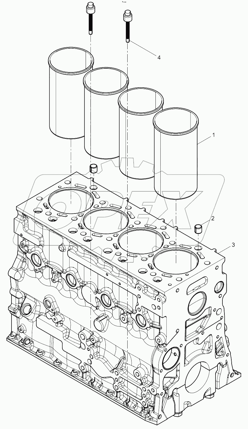 Crankcase assembly