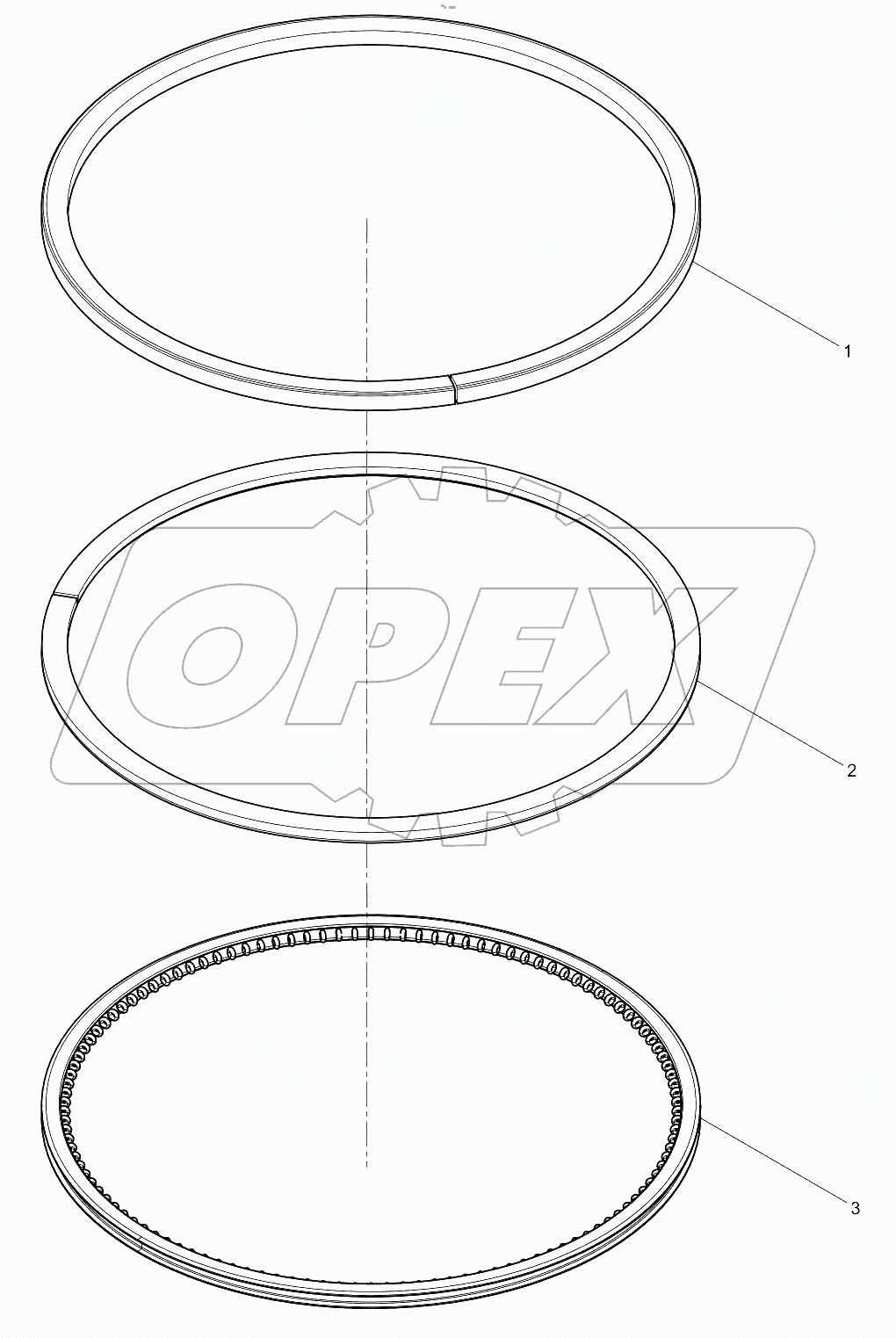  Piston Ring Set