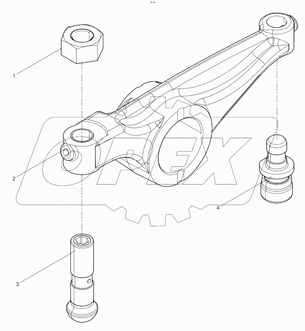  Intake Rocker Arm Set