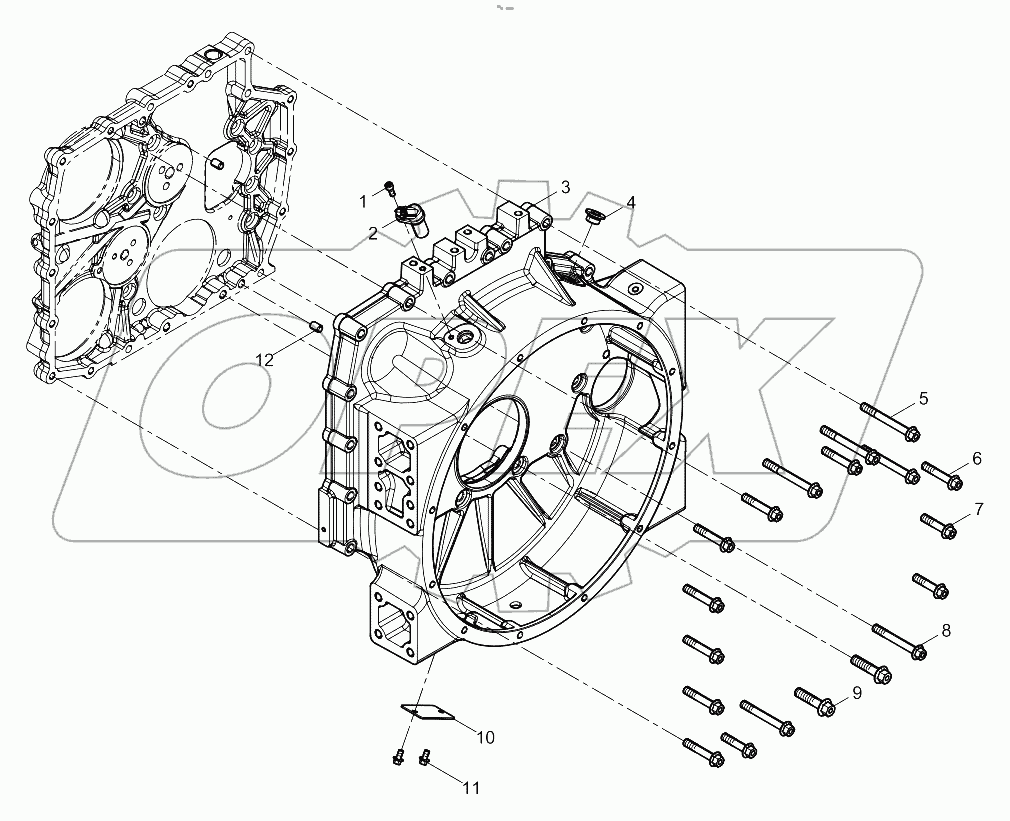 Flywheel Housing Group