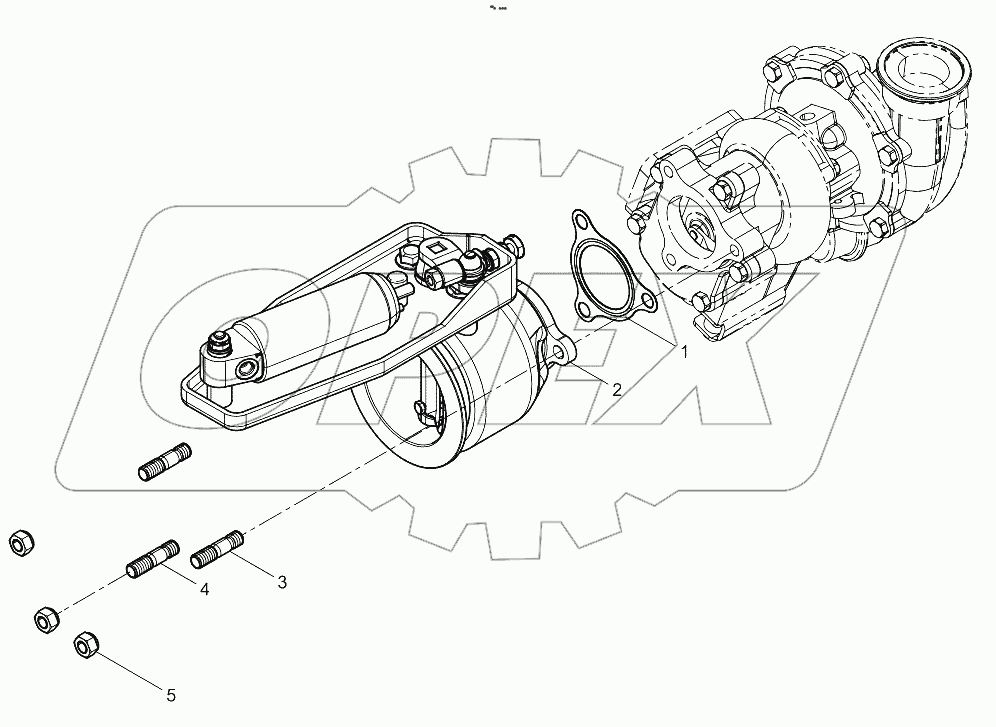  Rear Exhaust Manifold Group