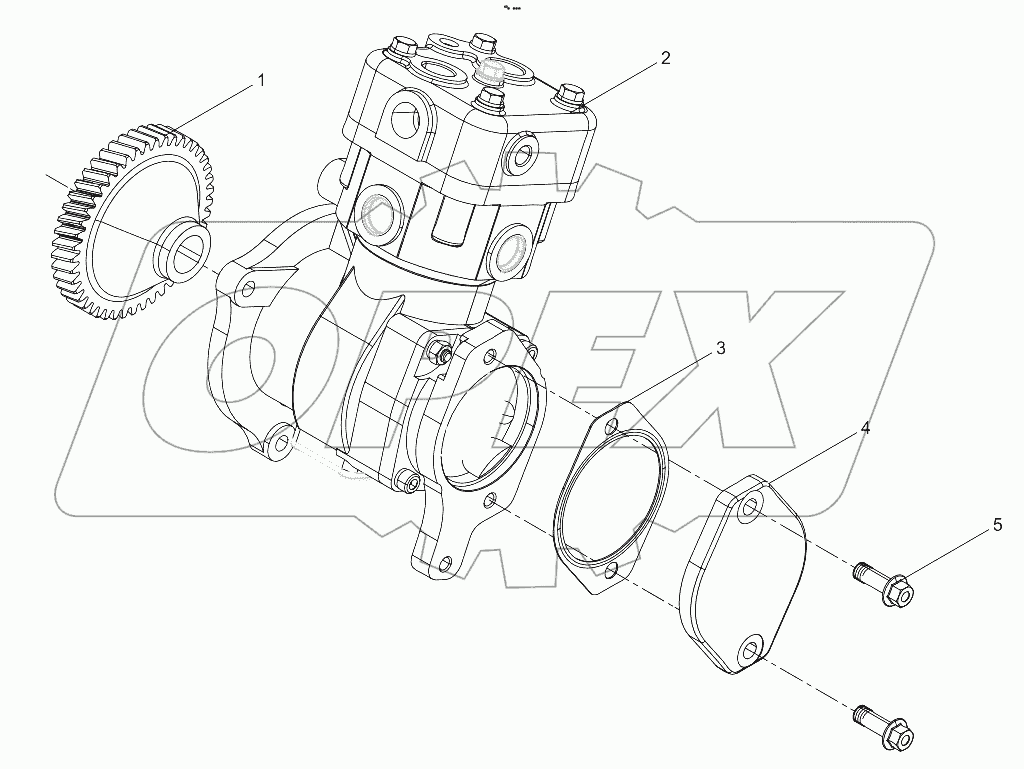 Air Compressor Assembly