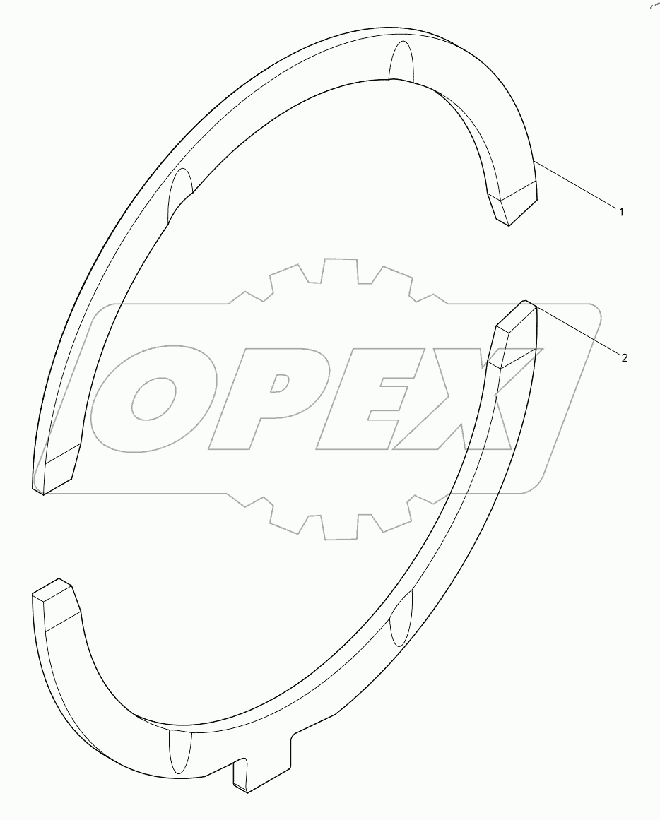  Упорная пластина