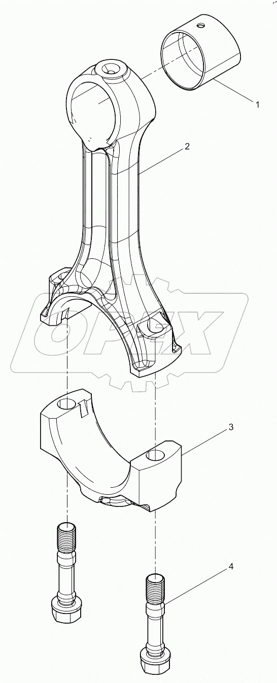  Сборка шатуна