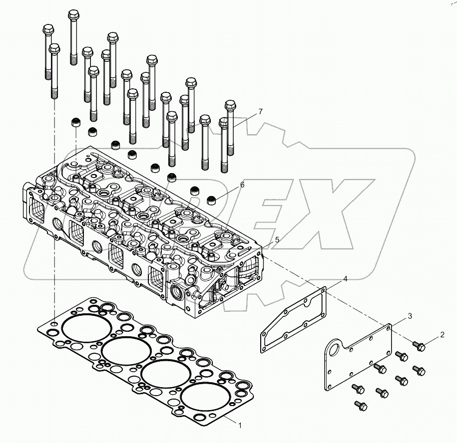  Головка цилиндра