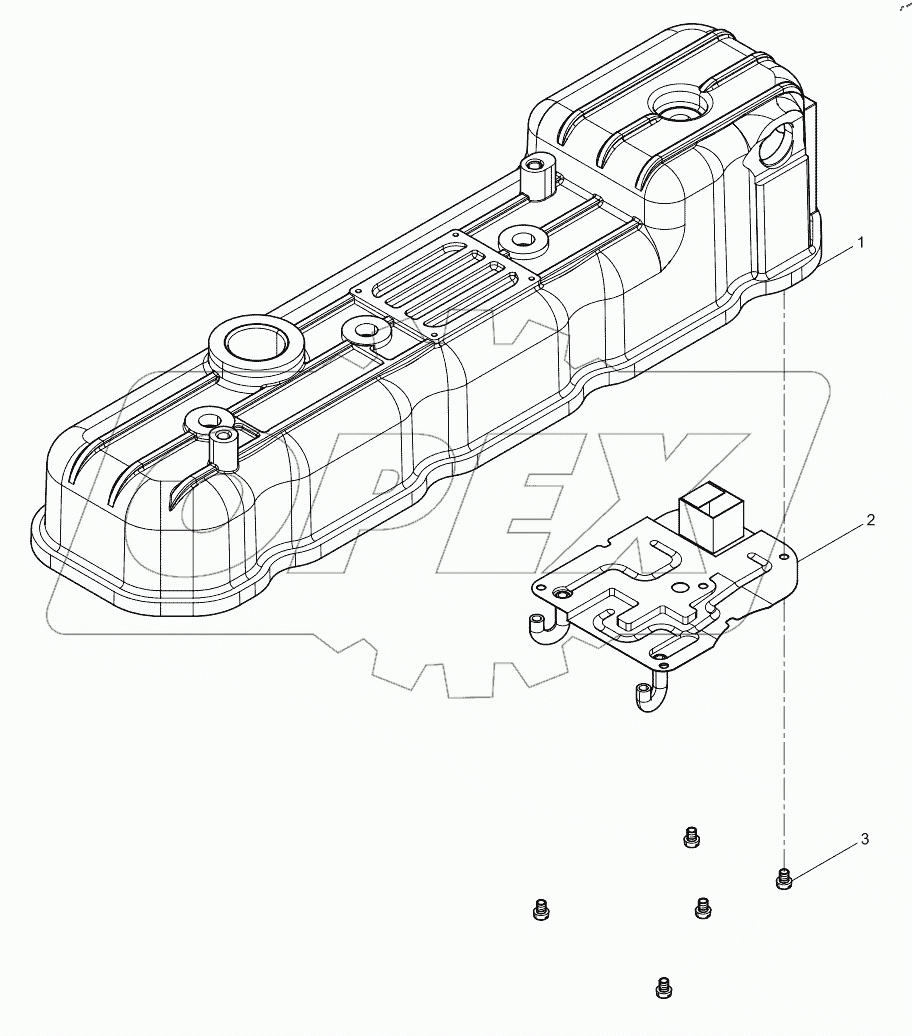  Сборка крышки головки цилиндра