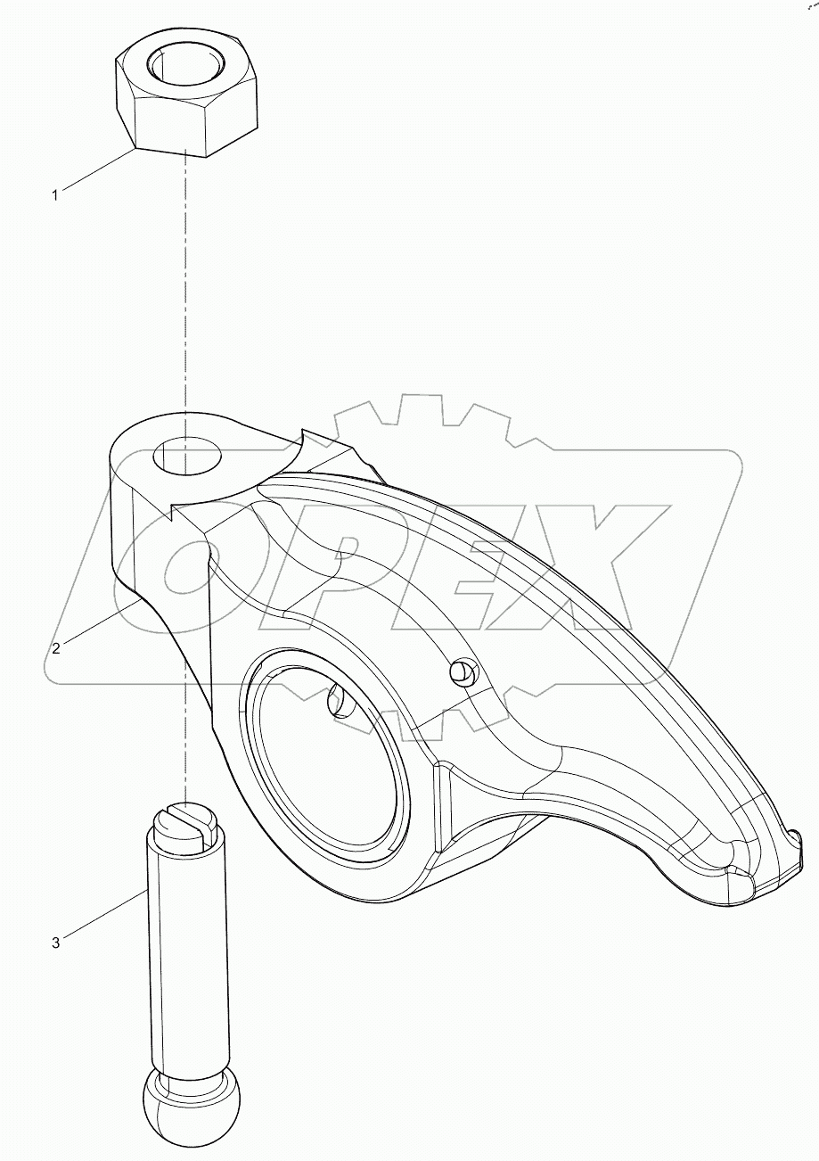  Сборка коромысла