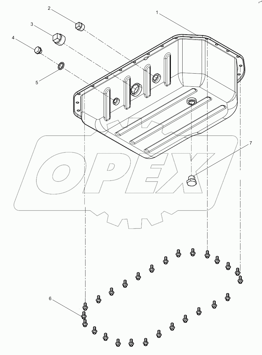  Масляный поддон
