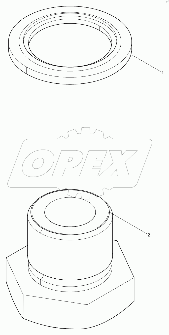  Пробка слива масла