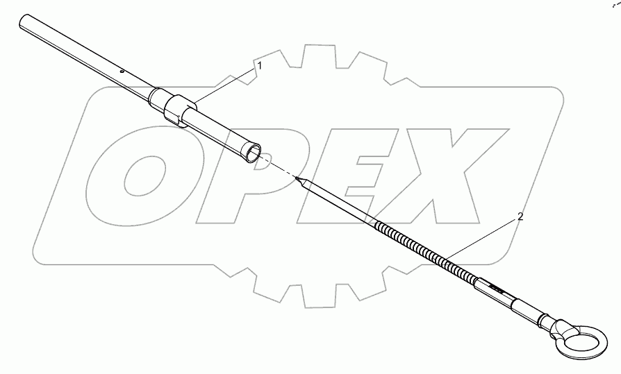  Масляный щуп