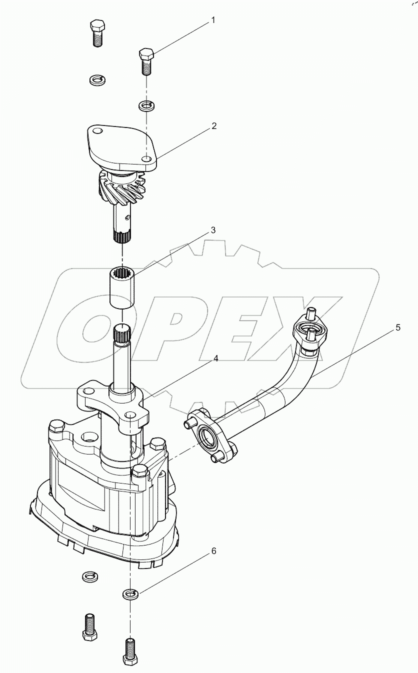  Масляный насос