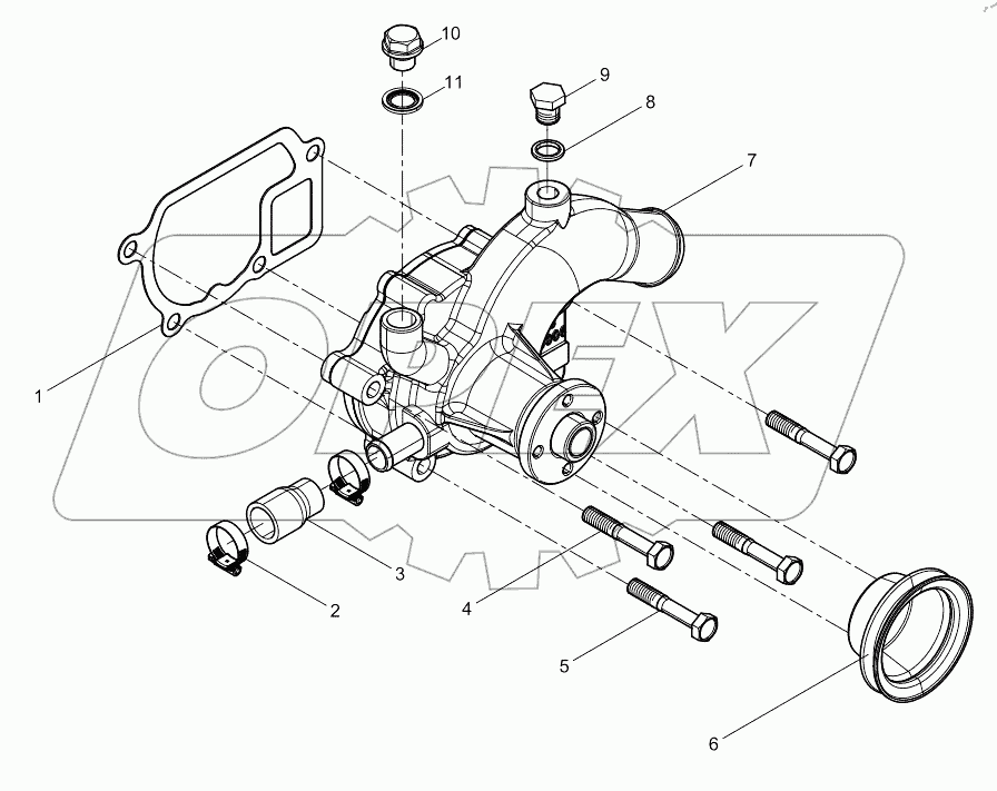  Водяной насос