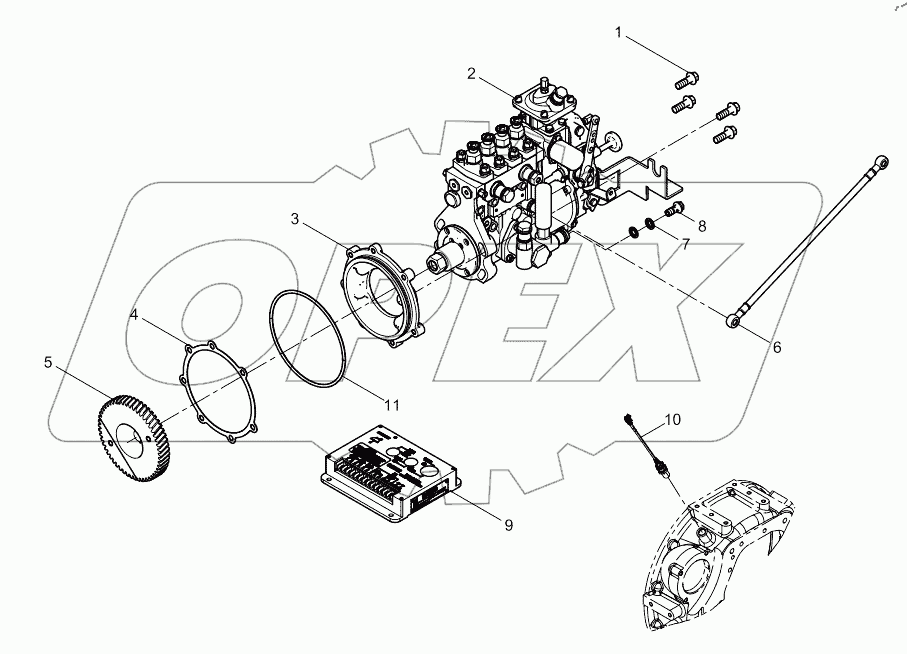  Топливный насос высокого давления