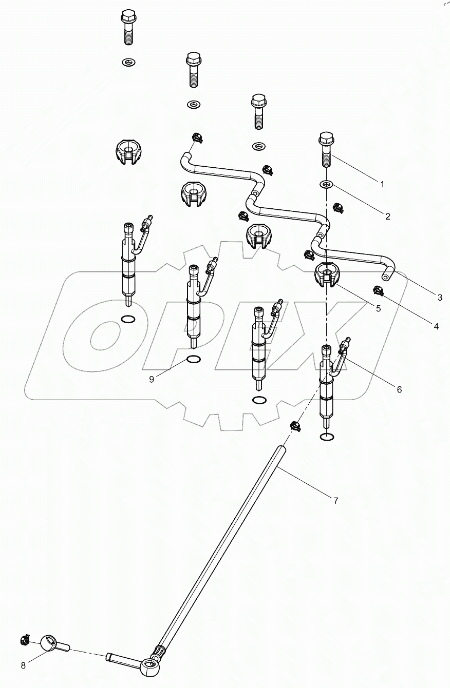  Топливная форсунка