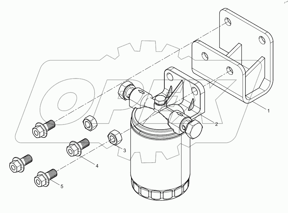 Топливный фильтр