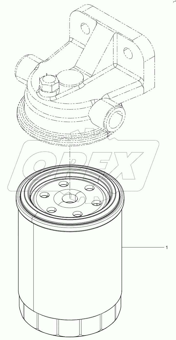  Топливный фильтр