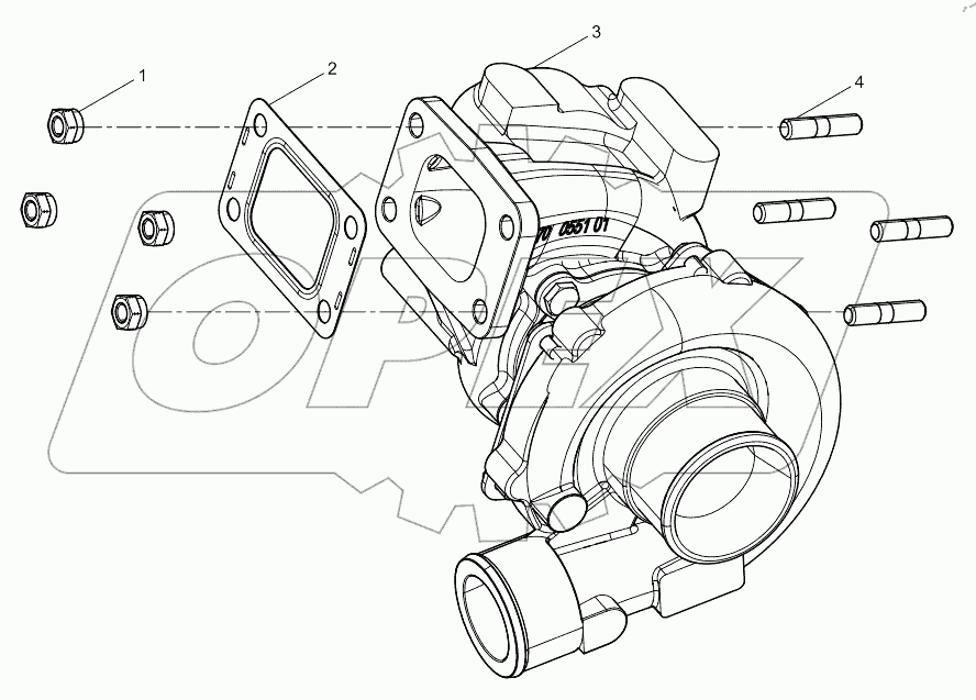  Турбокомпрессор