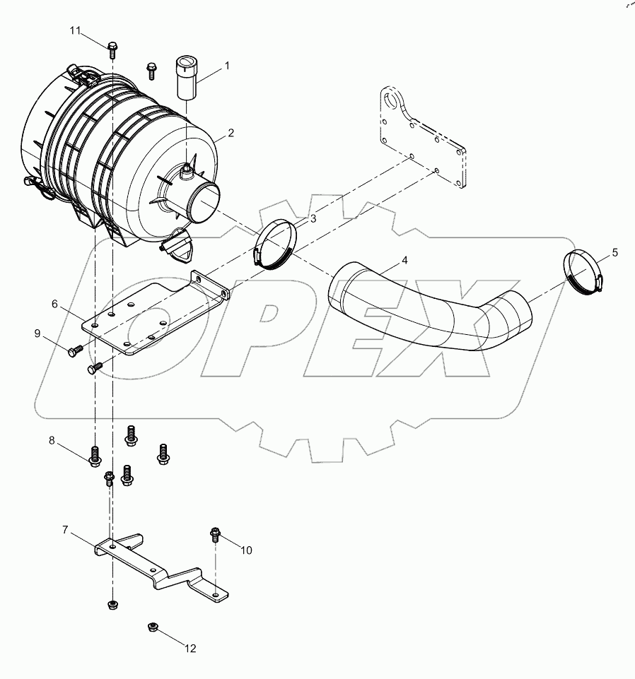  Воздушный фильтр