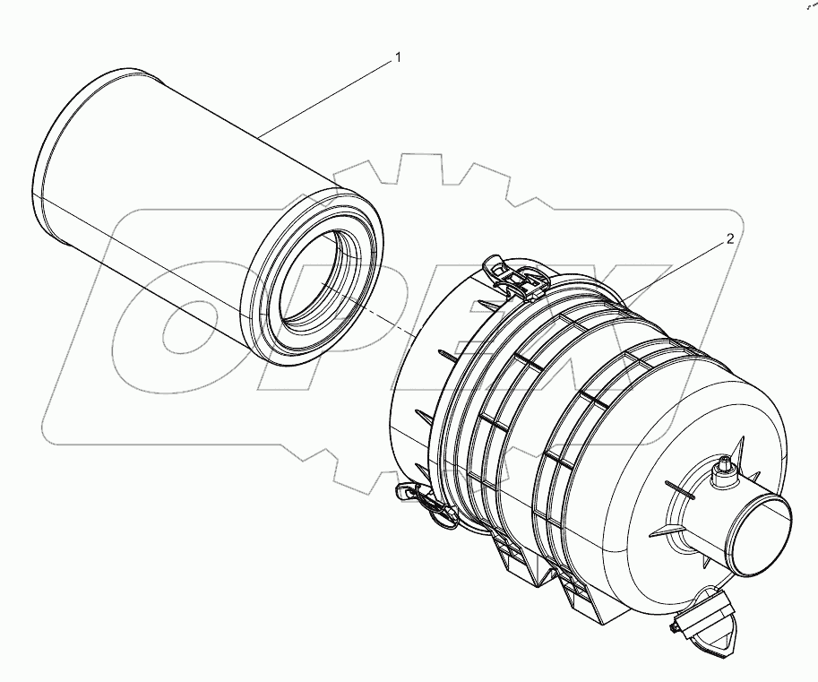  Воздушный фильтр