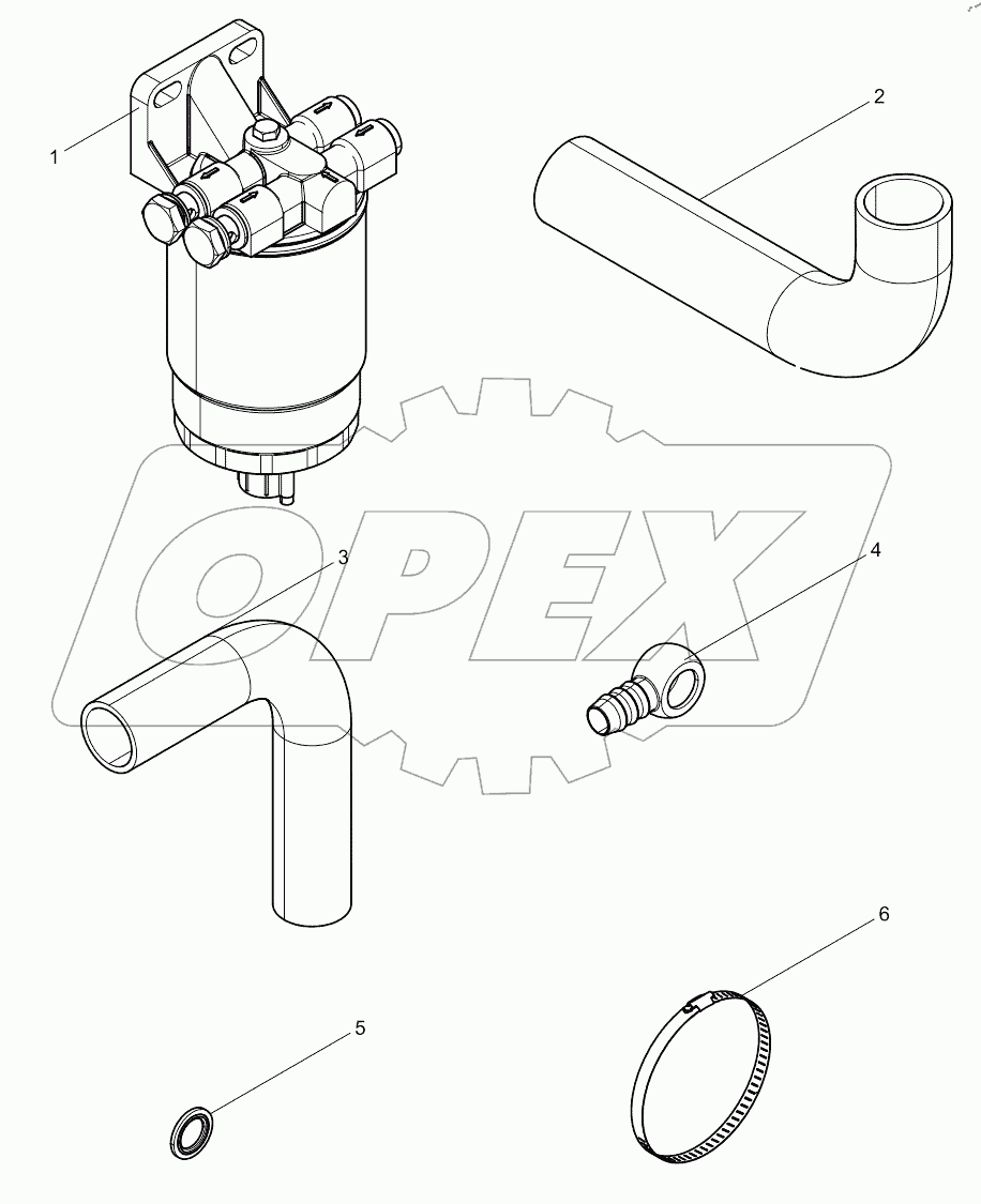  Комплект деталей