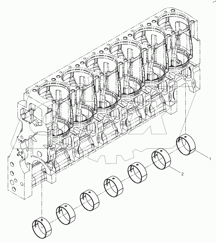  Комплект основного подшипника