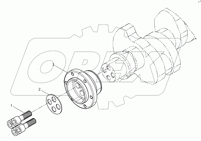  Ступица в сборе
