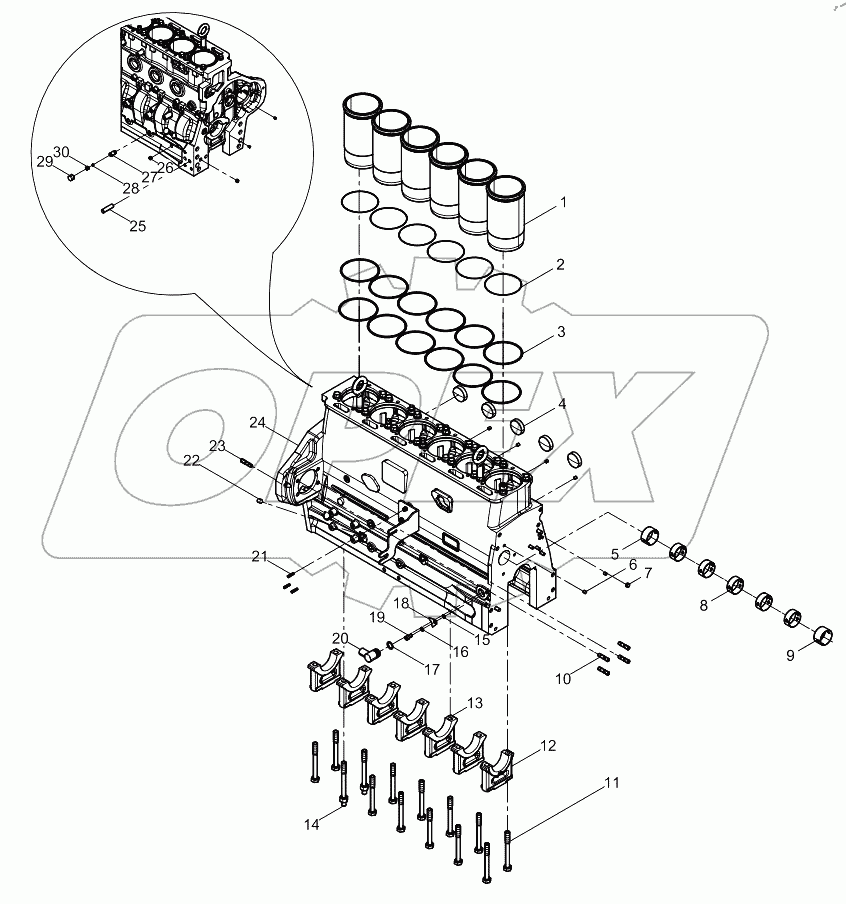  Картер в сборе