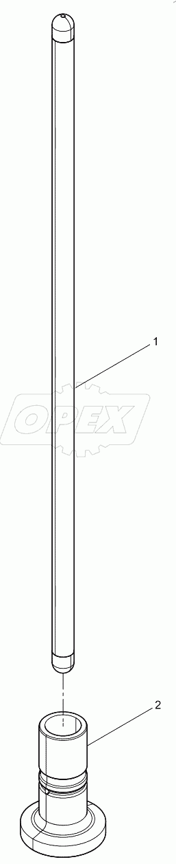  Клапанный механизм в сборе