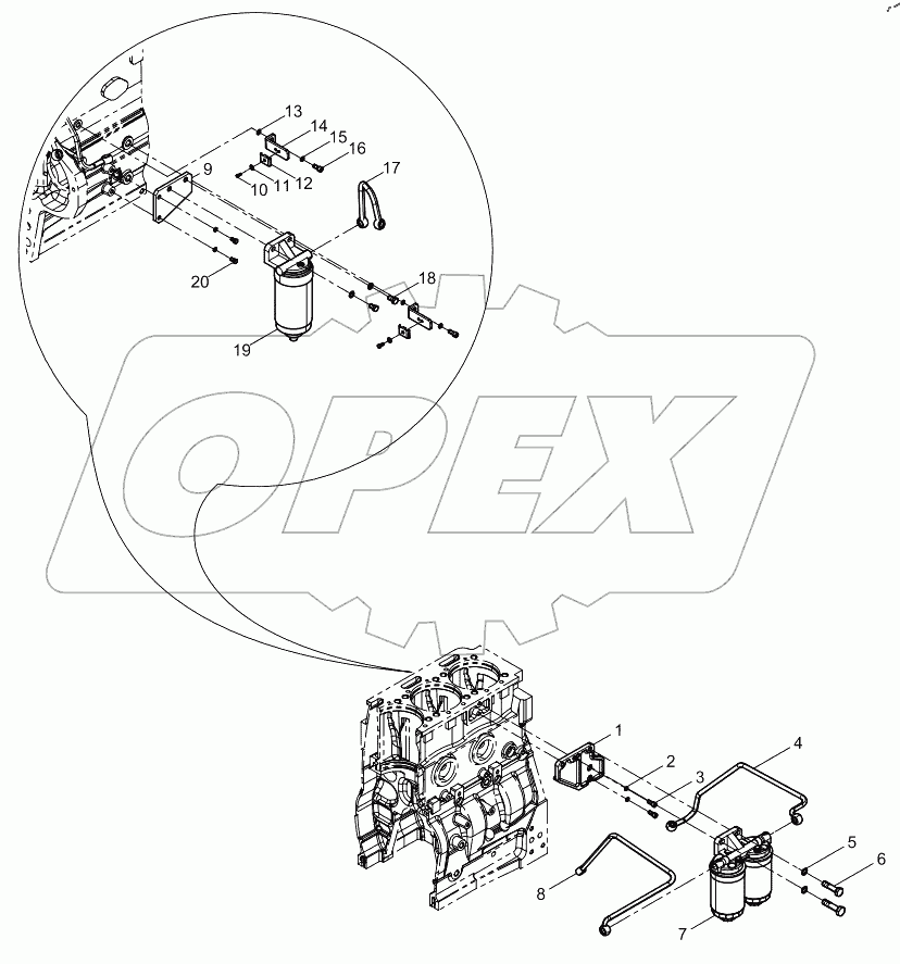  Топливный фильтр