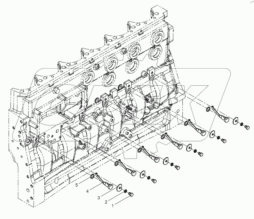  Комплект поршневой форсунки