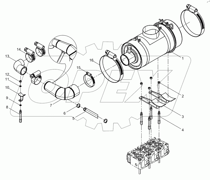 Воздушный фильтр