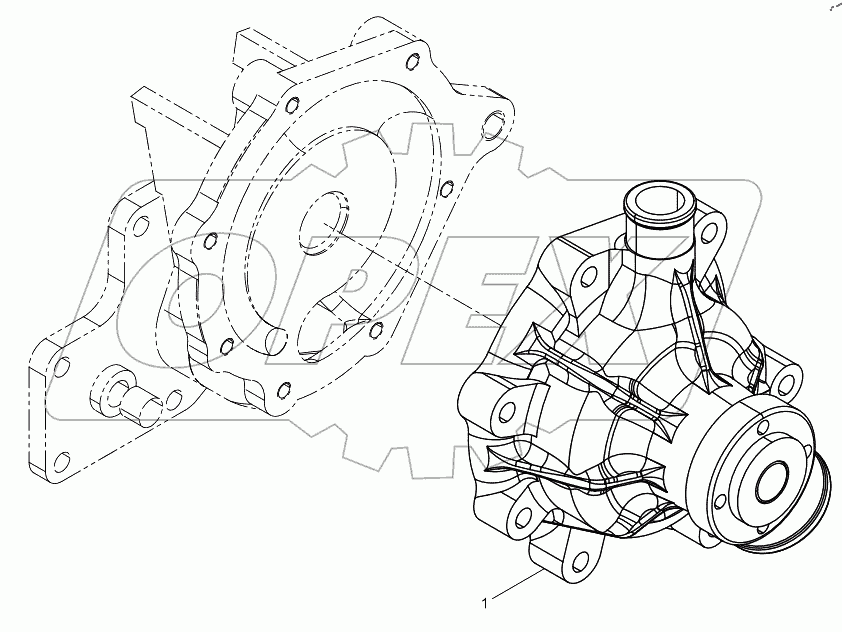  Водяной насос