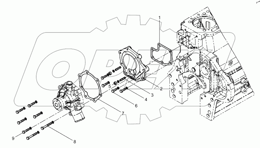  Промежуточная пластина