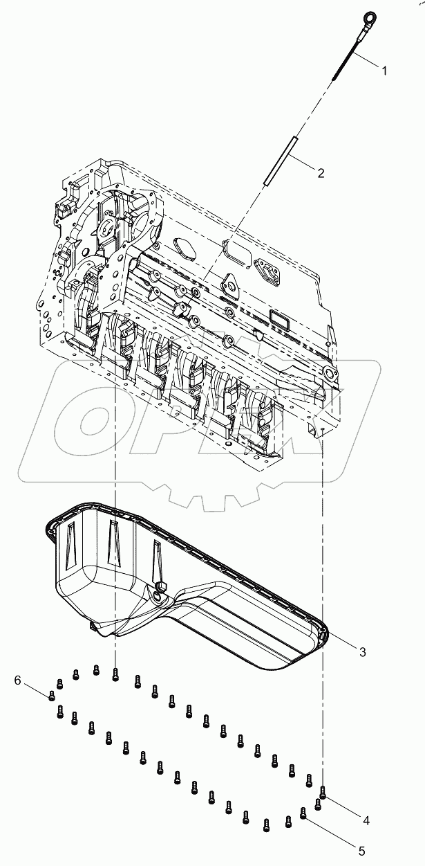  Масляный поддон