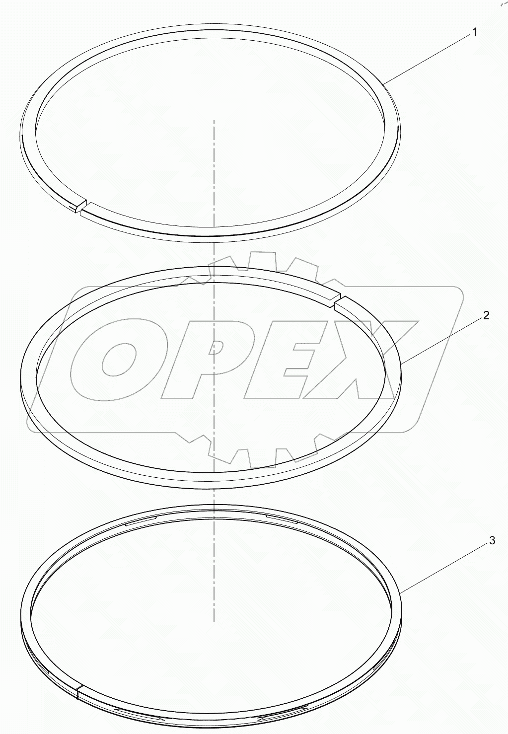  Piston Ring Set