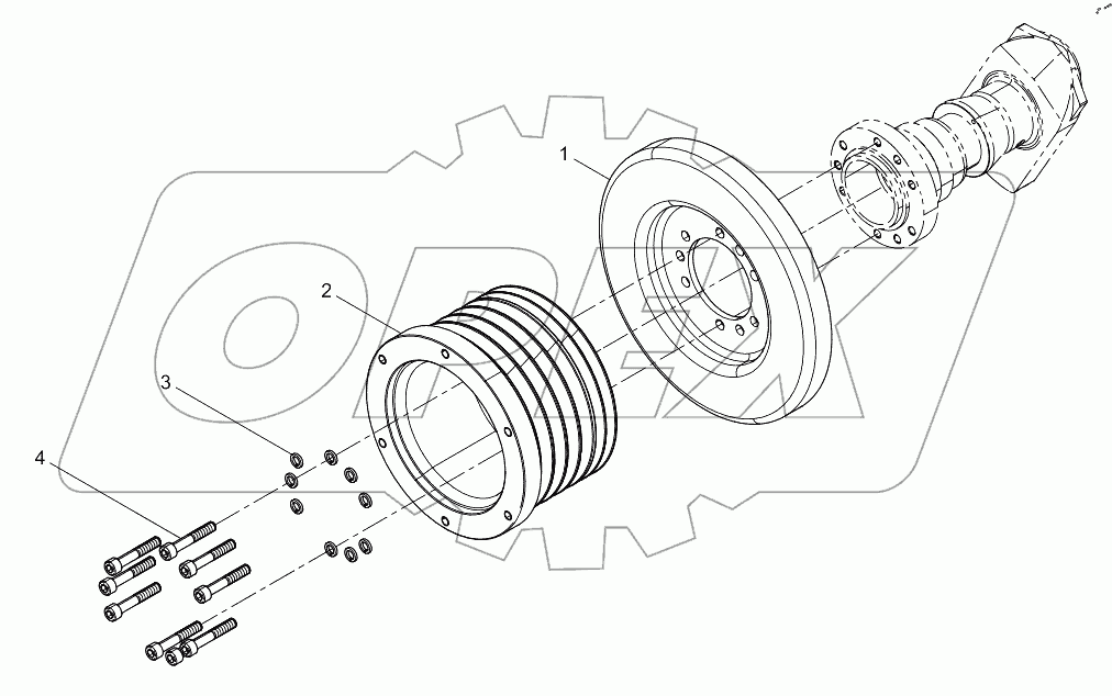  Crankshaft Pulley Group