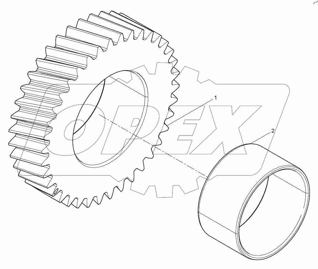  Idler Gear Assembly