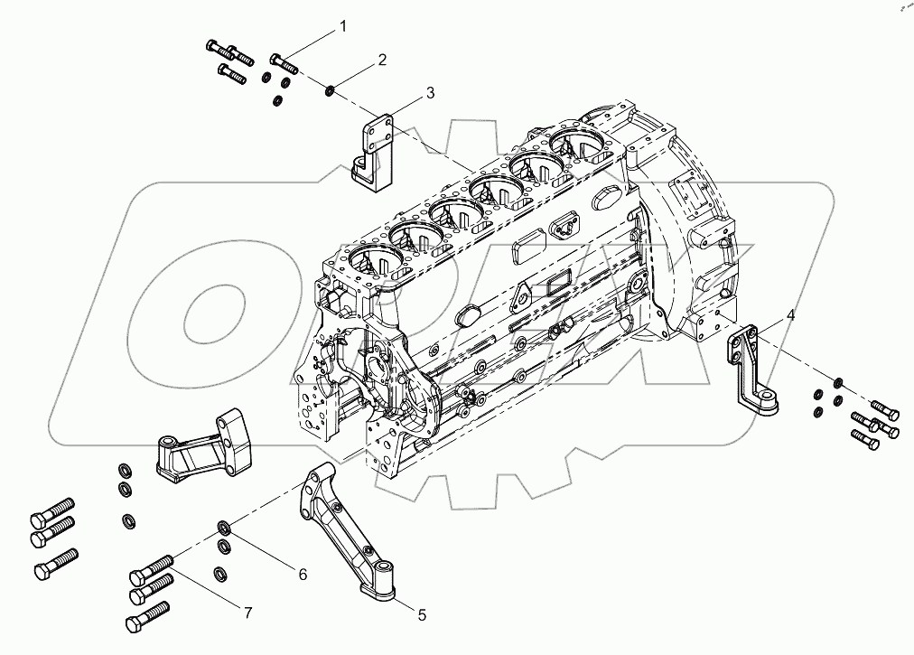  Engine Bracket Group