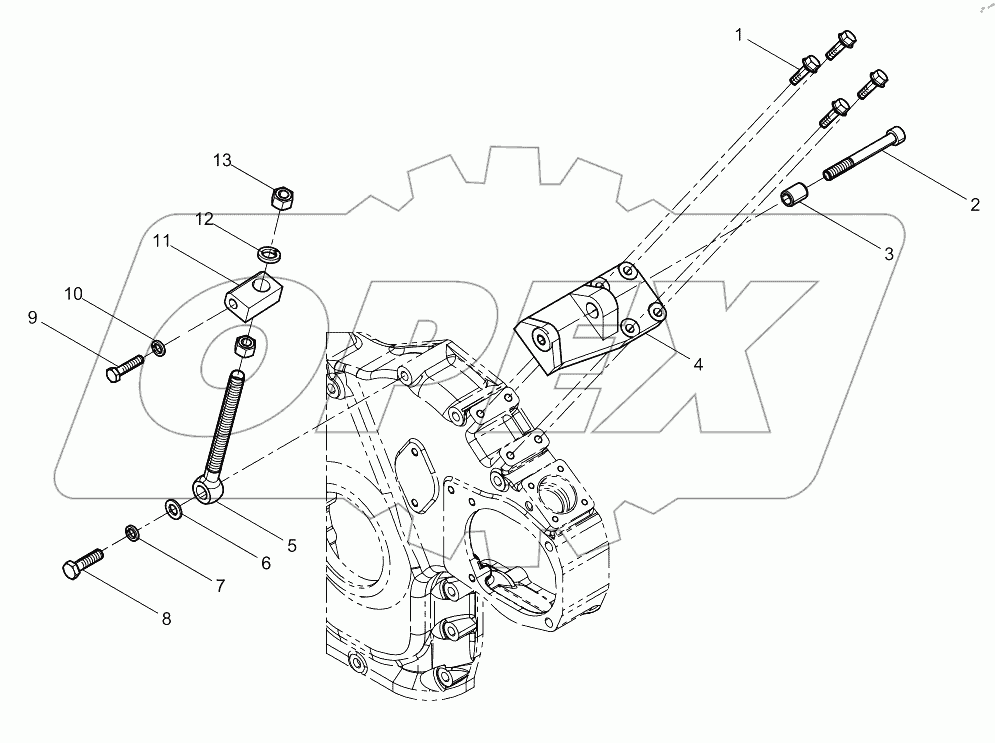  Alternator Bracket Group