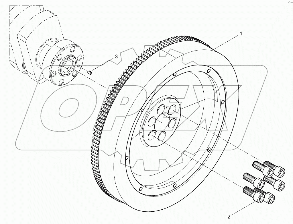  Flywheel assembly