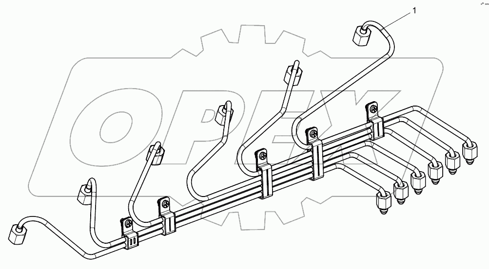  High Pressure Fuel Injection Pipe Group