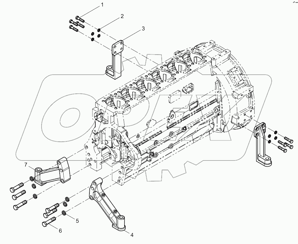  Engine Bracket Group