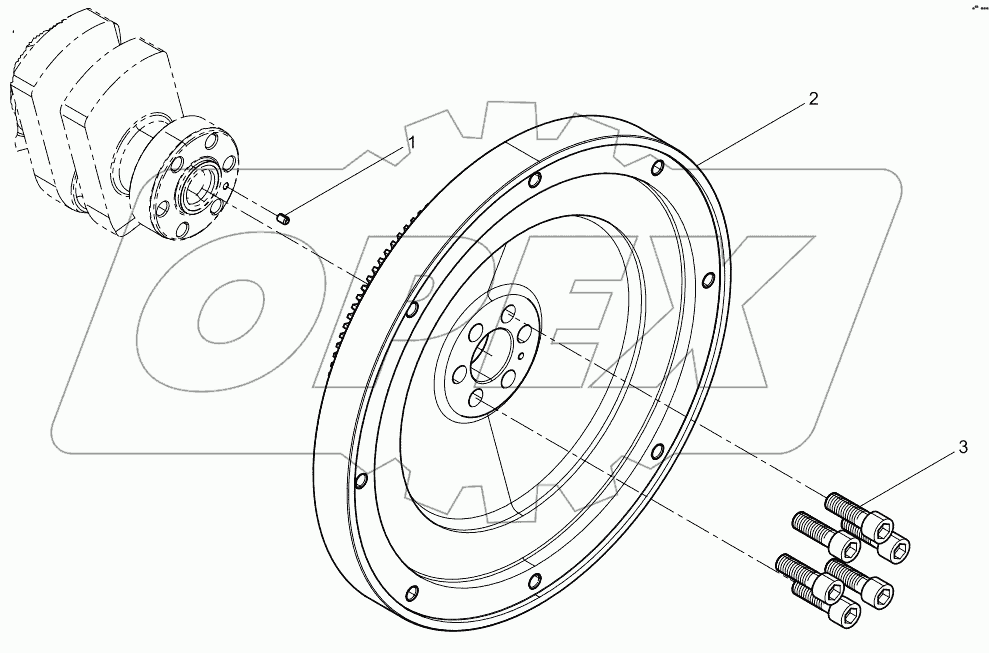  Flywheel assembly