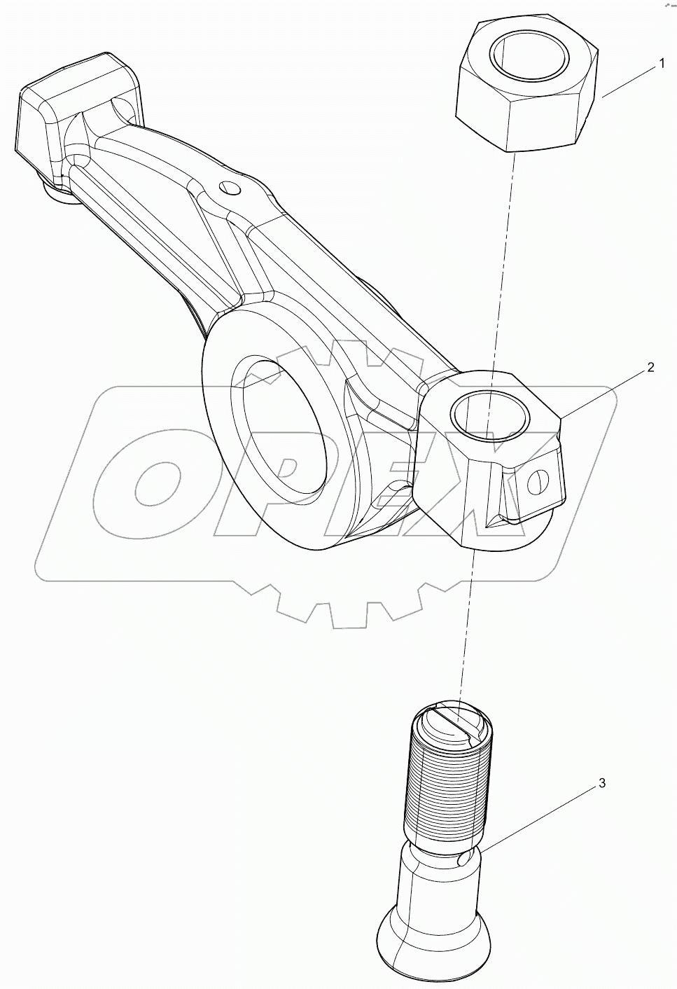  Rocker arm sub-assembly