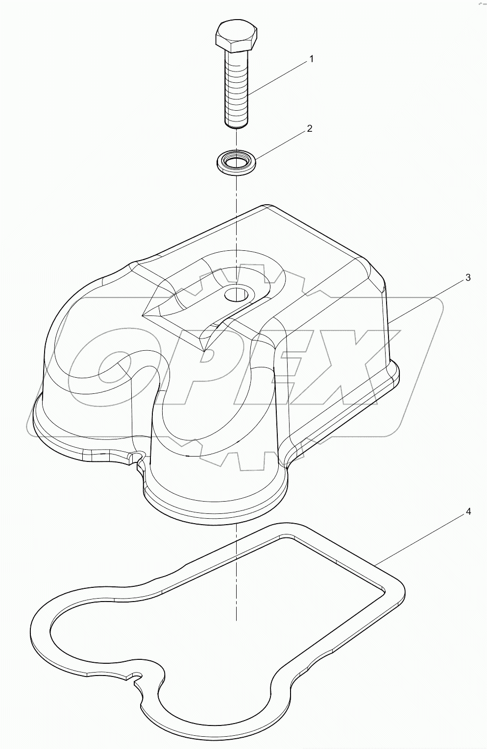  Cylinder head cover assembly