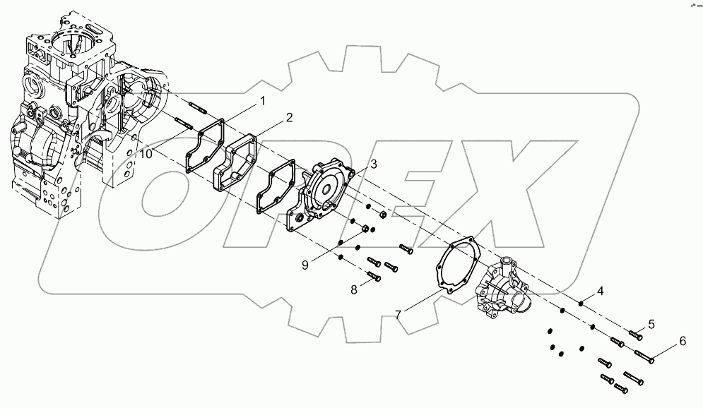  Intermediate spacer assembly