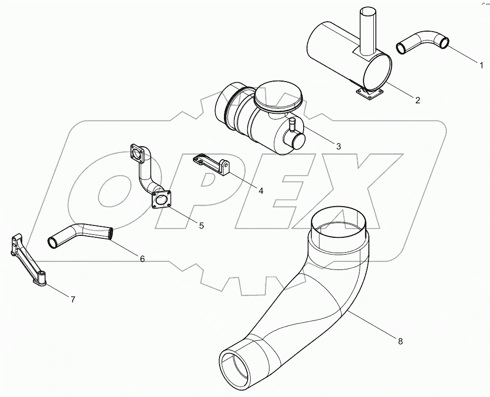  Packing Box Chassis Parts Group