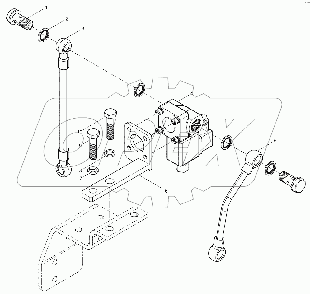  Braking Electromagnetic Valve Assembly