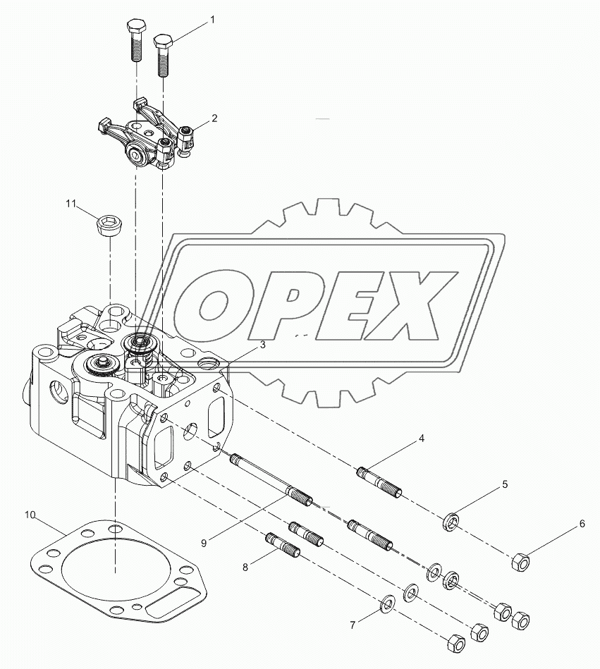 Cylinder head assembly 1