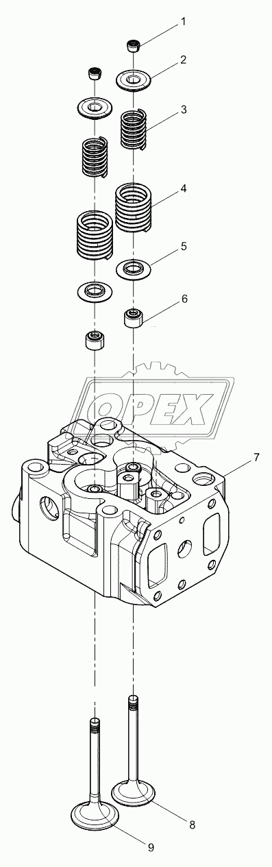 Cylinder head subassembly